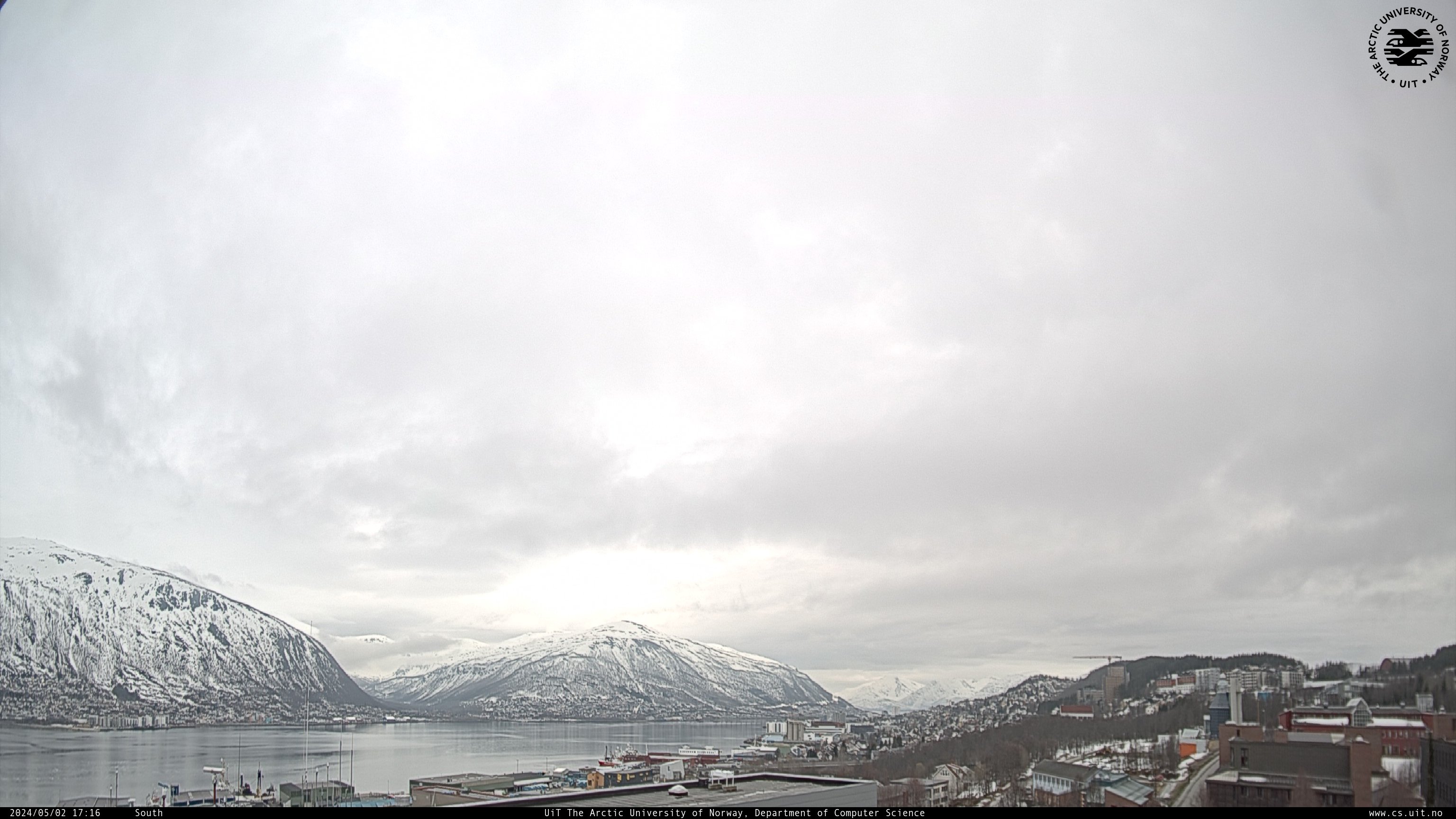 Webcam Université de Tromsø, caméra sud
