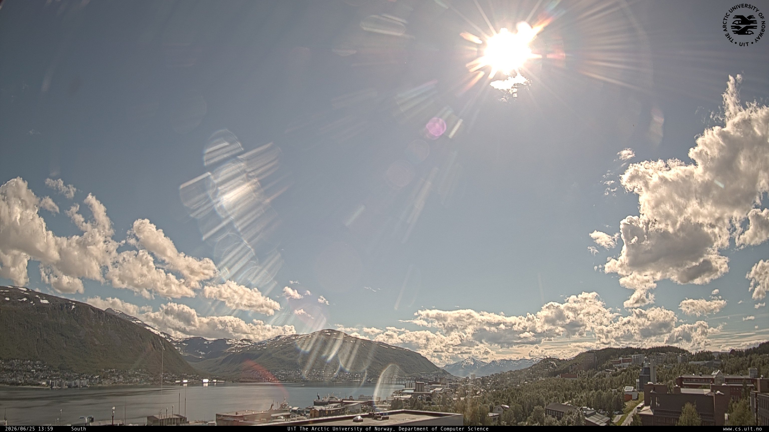 Webcam Tromsø, Tromsø, Troms, Norwegen