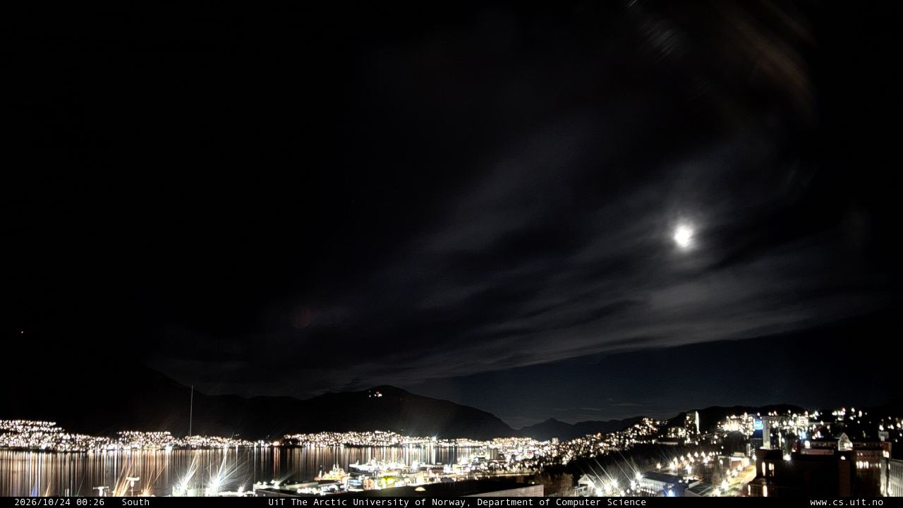 Web Camera is located in Tromso, Norway.