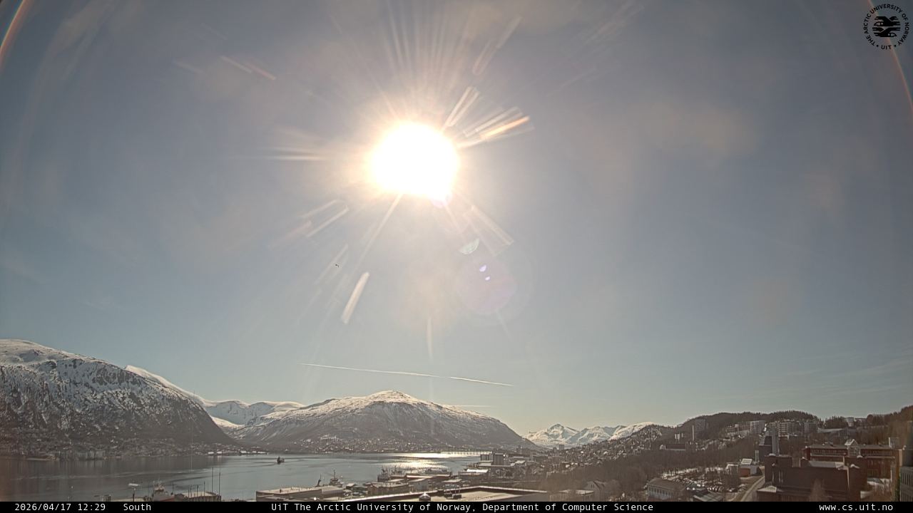 Web Camera is located in Tromso, Norway.