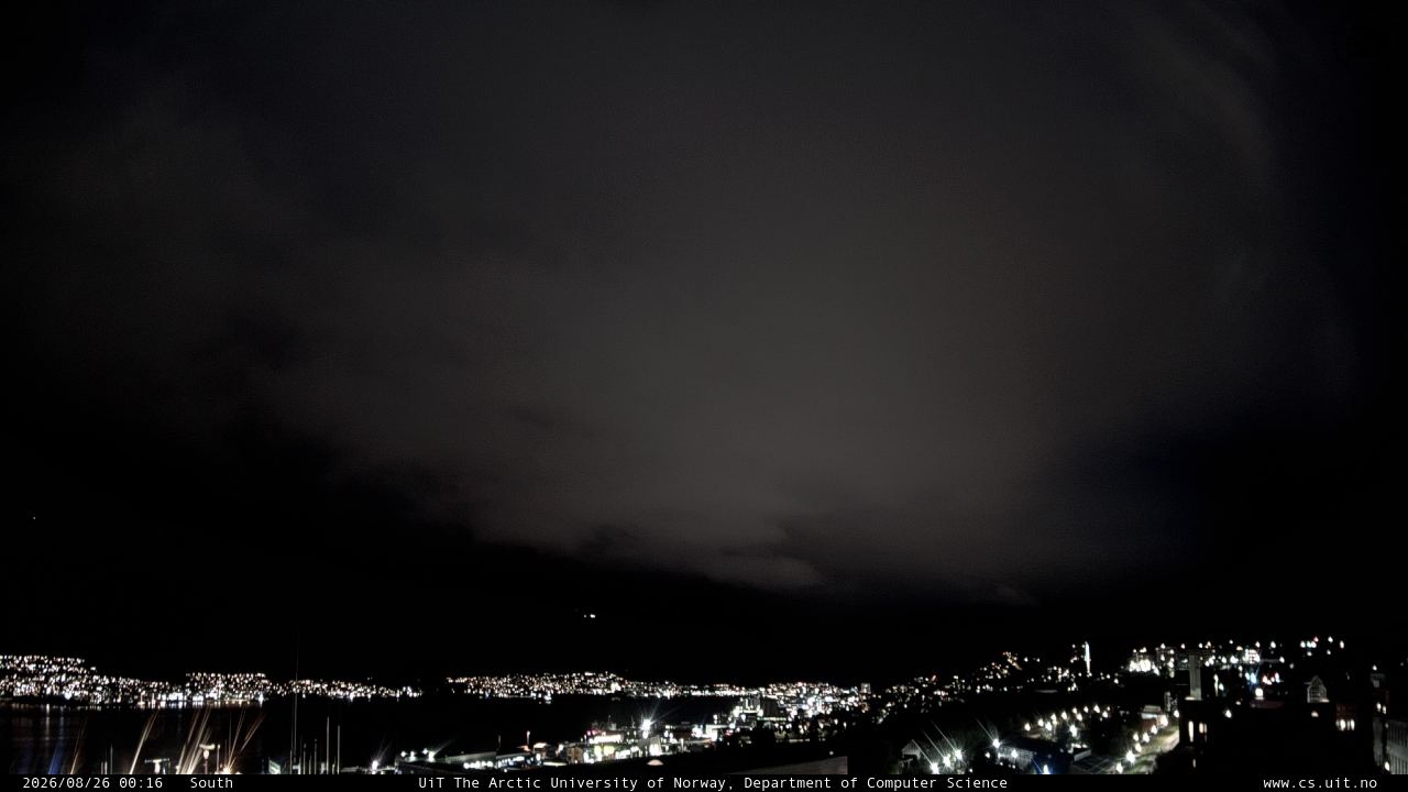 Web Camera is located in Tromso, Norway.