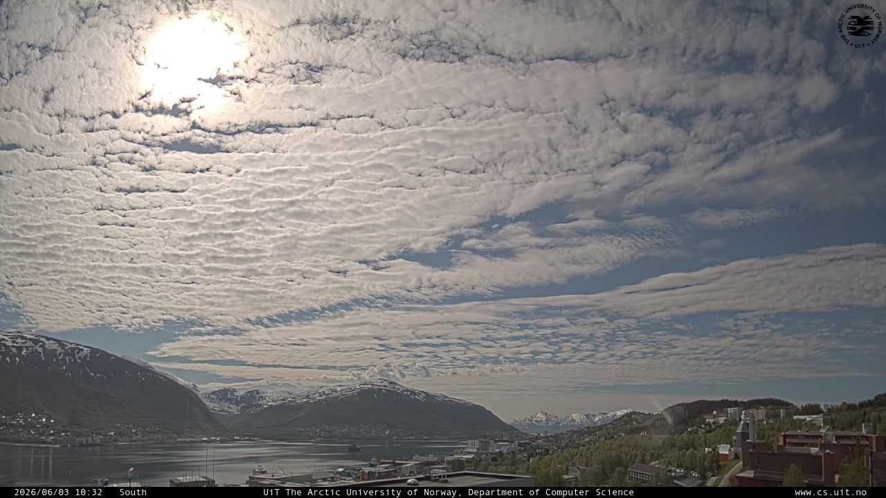 Web Camera is located in Tromso, Norway.