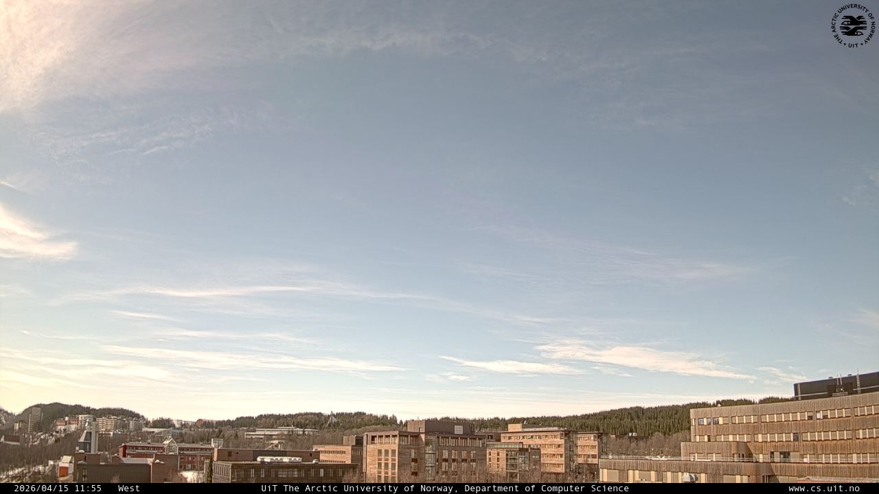 Web Camera is located in Tromso, Norway.