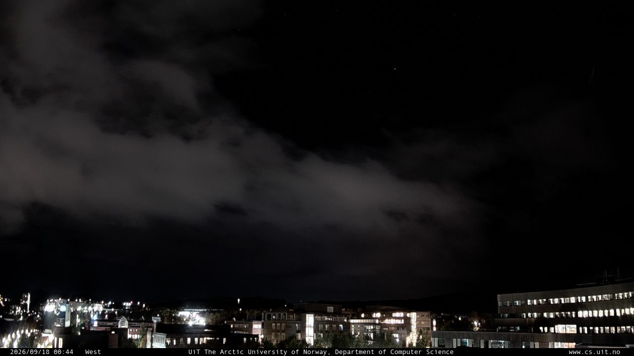 Web Camera is located in Tromso, Norway.