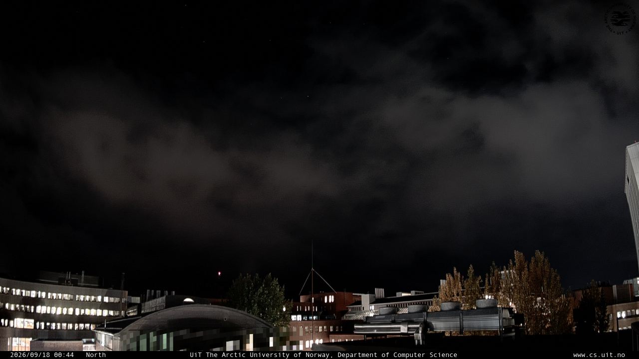 Web Camera is located in Tromso, Norway.