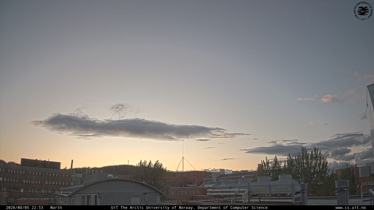 Web Camera is located in Tromso, Norway.