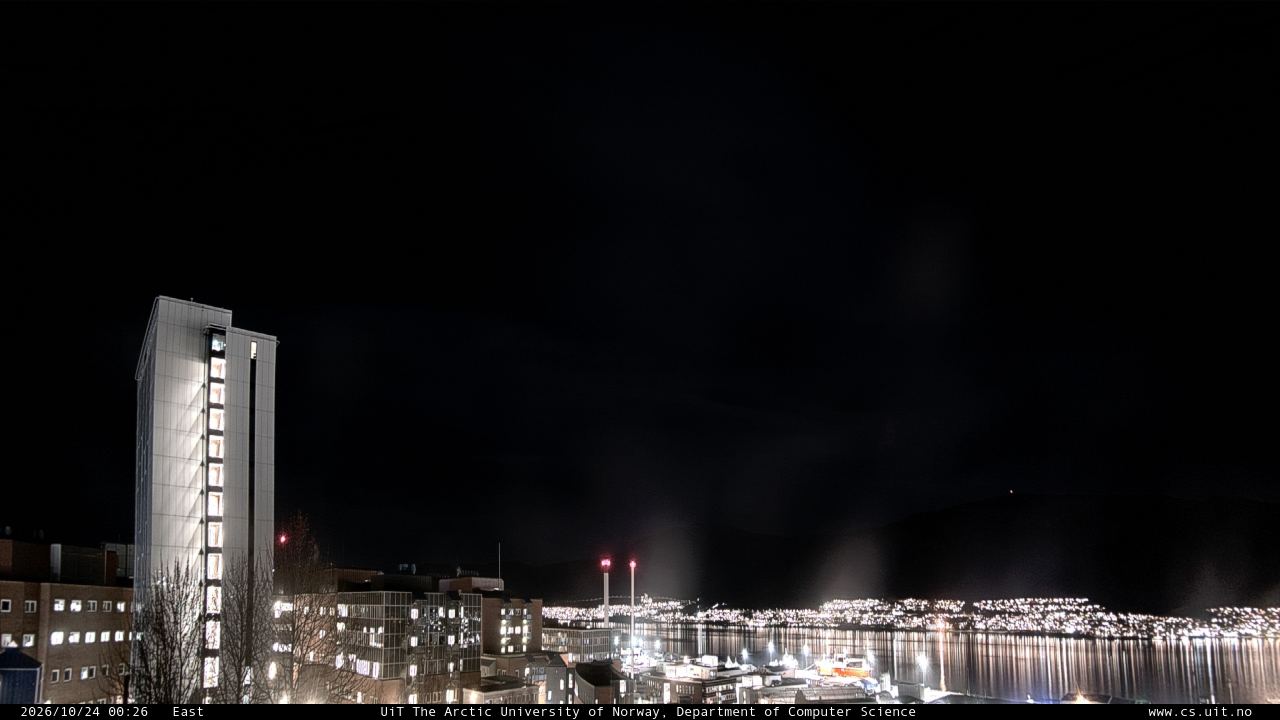 Web Camera is located in Tromso, Norway.