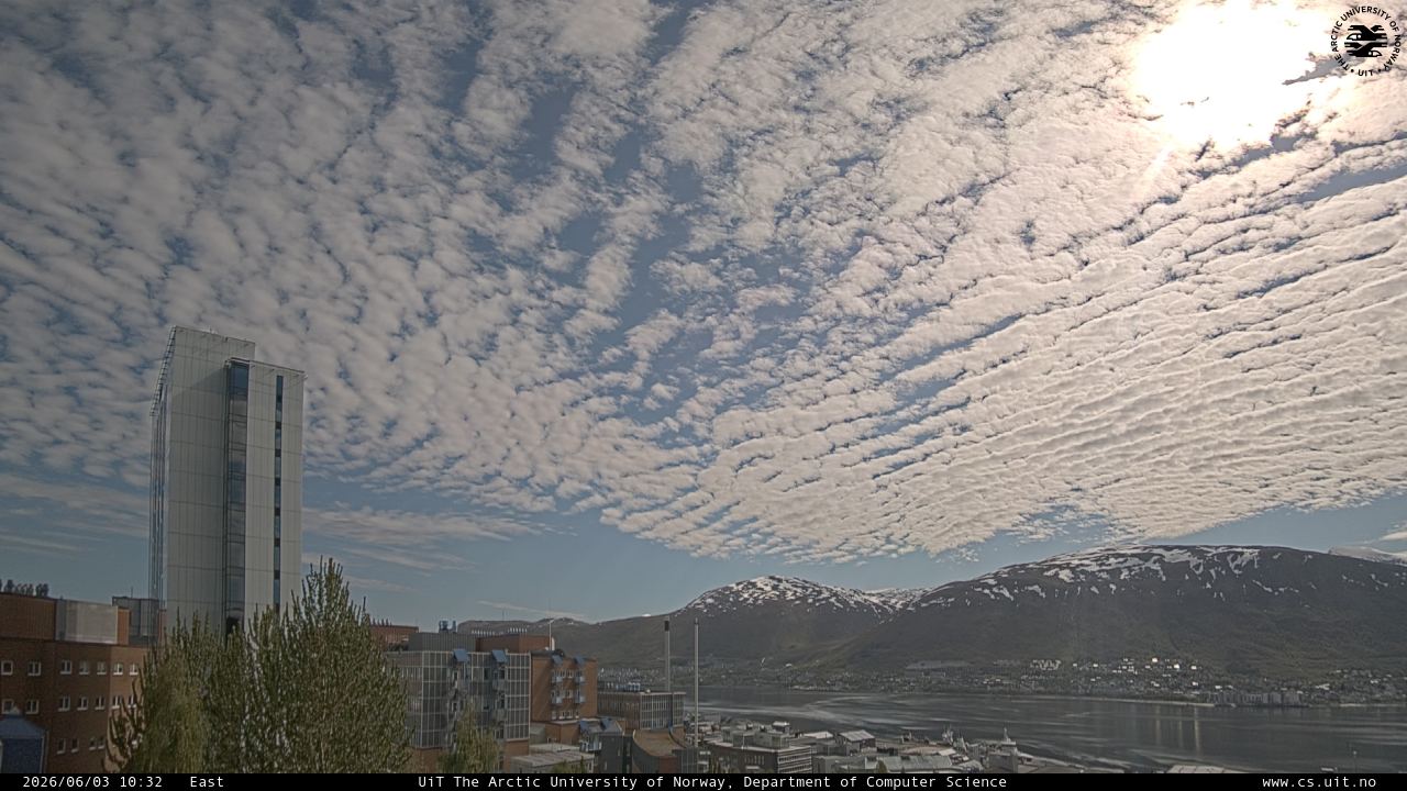 Web Camera is located in Tromso, Norway.